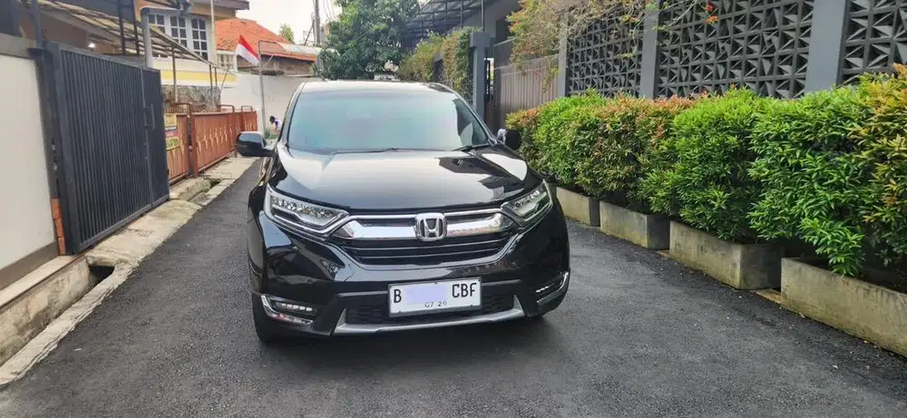 Honda CRV Turbo Prestige 1.5 Bensin AT Tahun 2019 Warna Hitam Mutiara