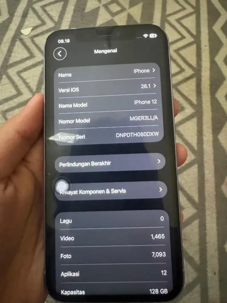 IPHONE 12 128 INTER PURPLE