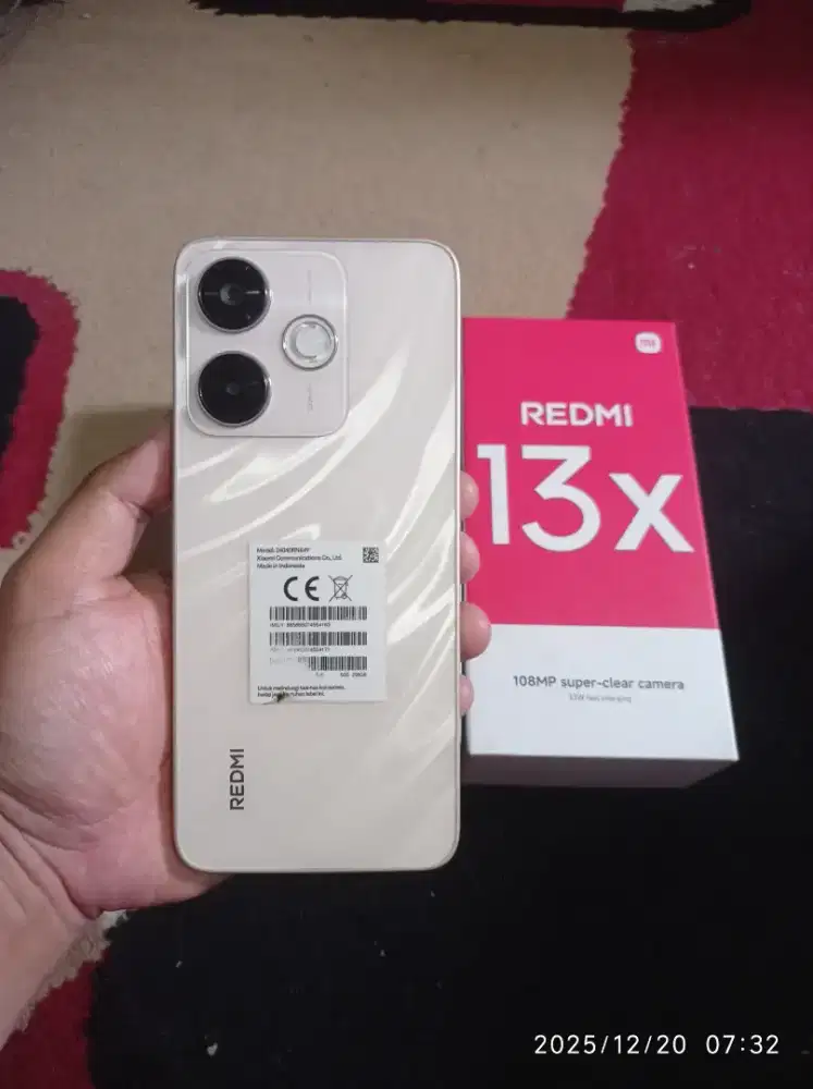 BISMILLAH REDMI 13X RAM 8/256 FULSET MULUS