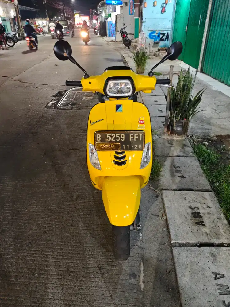 Vespa s 2021 pajak hidup