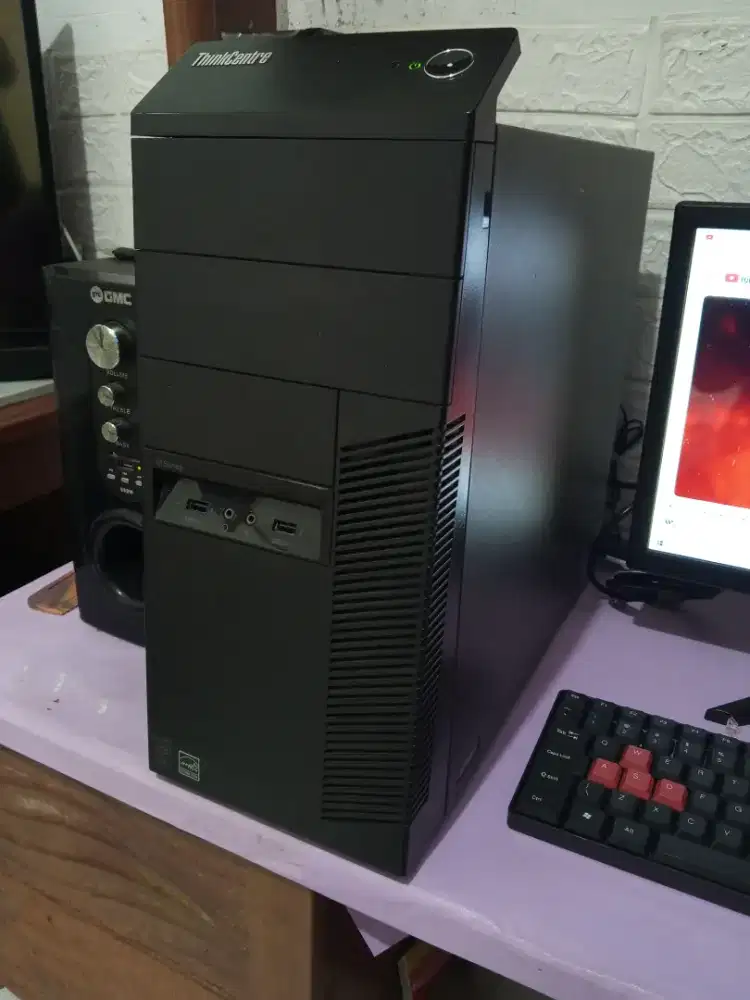 Pc gaming lenovo intel core i5 gen4 + ram 8gb (cpu only) ready roblox