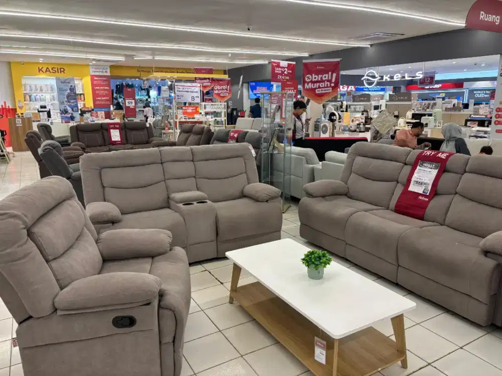PROMO SOFA SET RECLINER