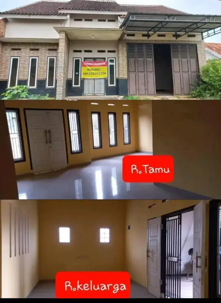Dikontrakan 1 unit rumah