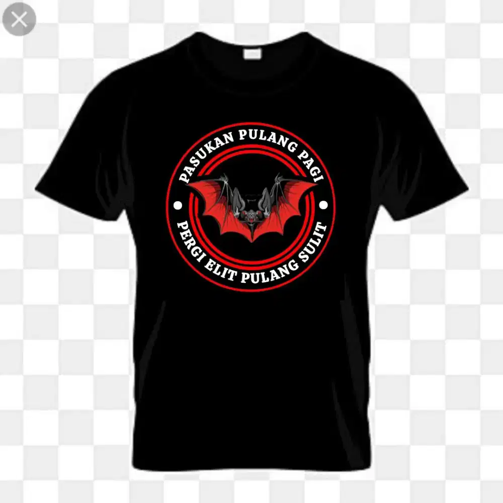 Jahit & Sablon, kaos dan plastik