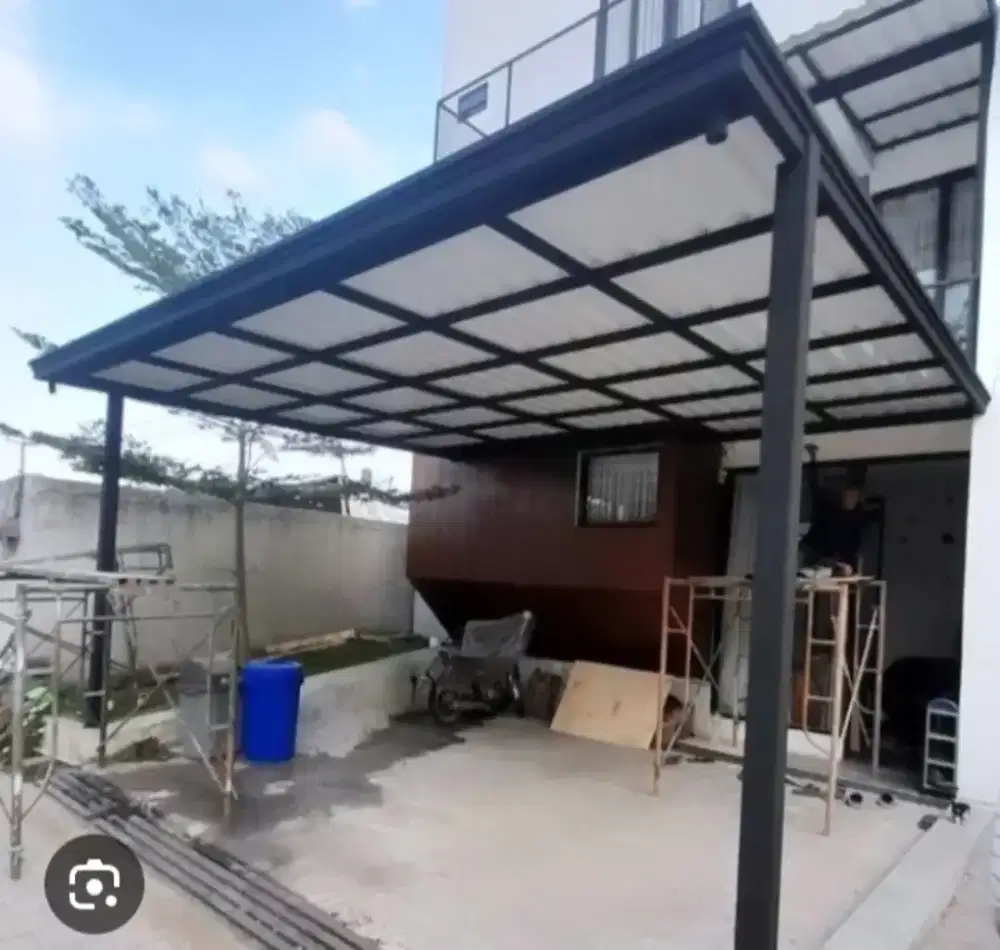 Kanopi atap alderon rs