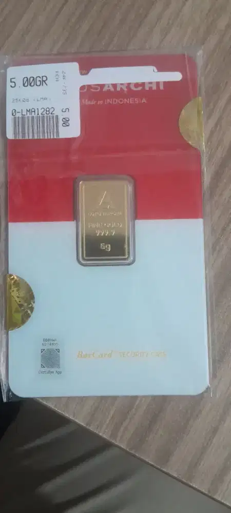 Di jual logam mulia LA 5 gram