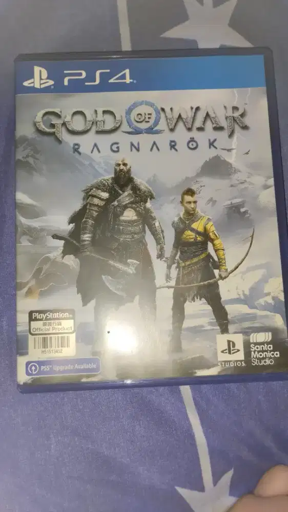 Jual bd/kaset ps4 god of war ragnarok