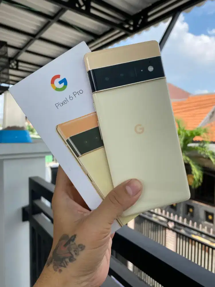 GOOGLE PIXEL 6 PRO RAM 12/128 DUAL SIM JARINGAN PERMANEN