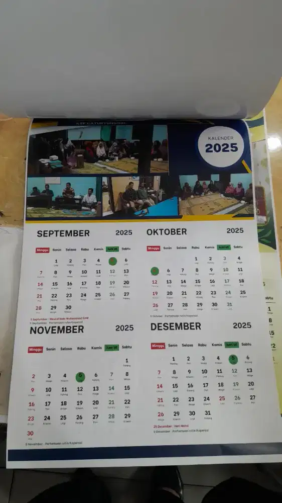 Kalender 2026 custom termurah