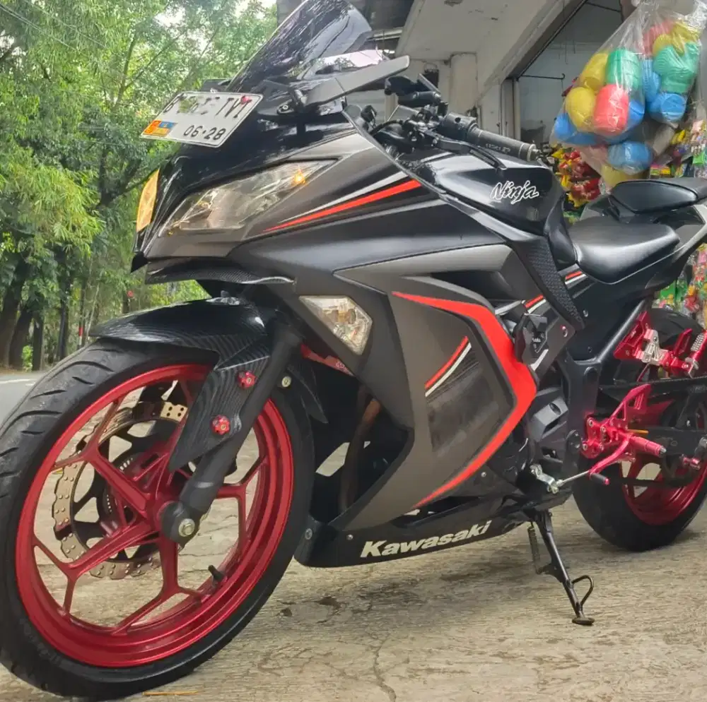 Ninja 250fi Abs Se 2017 modif km rendah bisa tt/bt BU