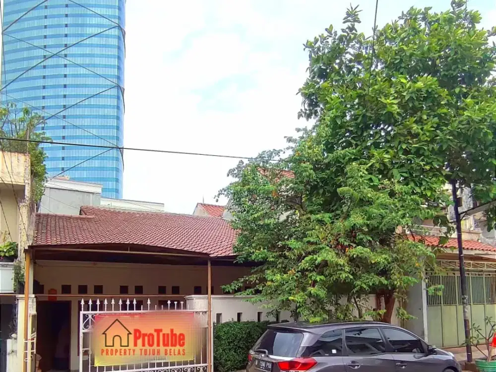 Rumah Siap Huni 1,5 Lantai Strategis di Prime Area Pejompongan Benhil Jakarta Pusat