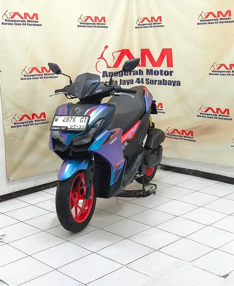 Km 2 Ribu Yamaha New Aerox Alpha Abs Cyber city Tahun 2025