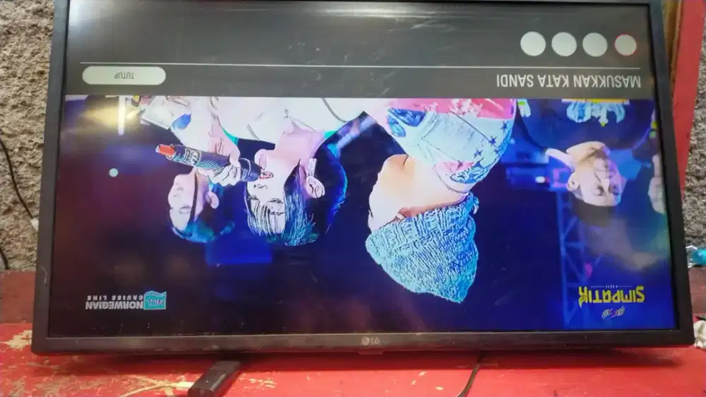 Tv digital LG 32 siap pakai
