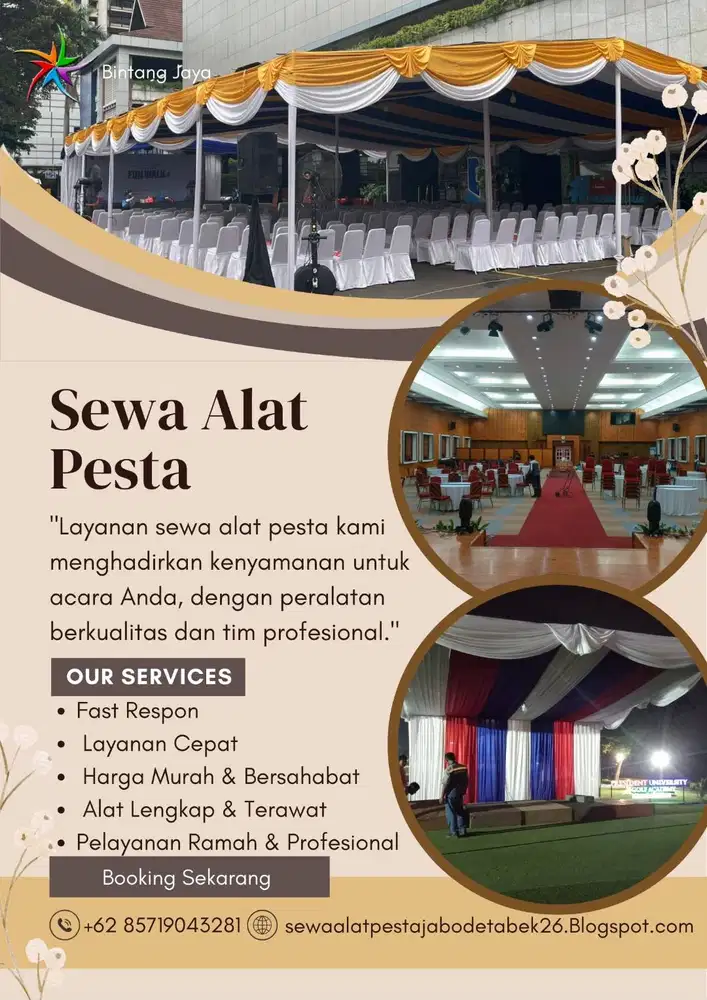 Vendor Alat Pesta