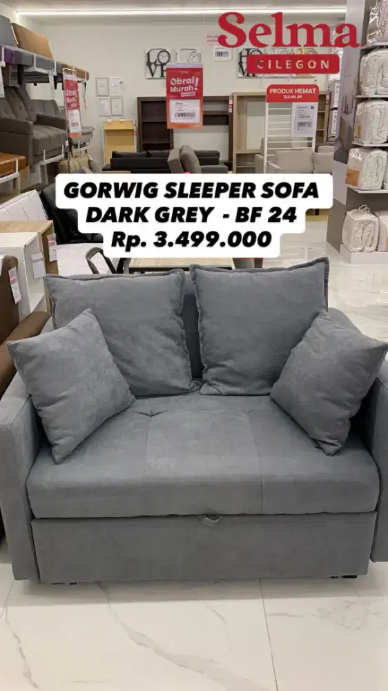 Promo akhir tahun Gorwich sofabed sleeper