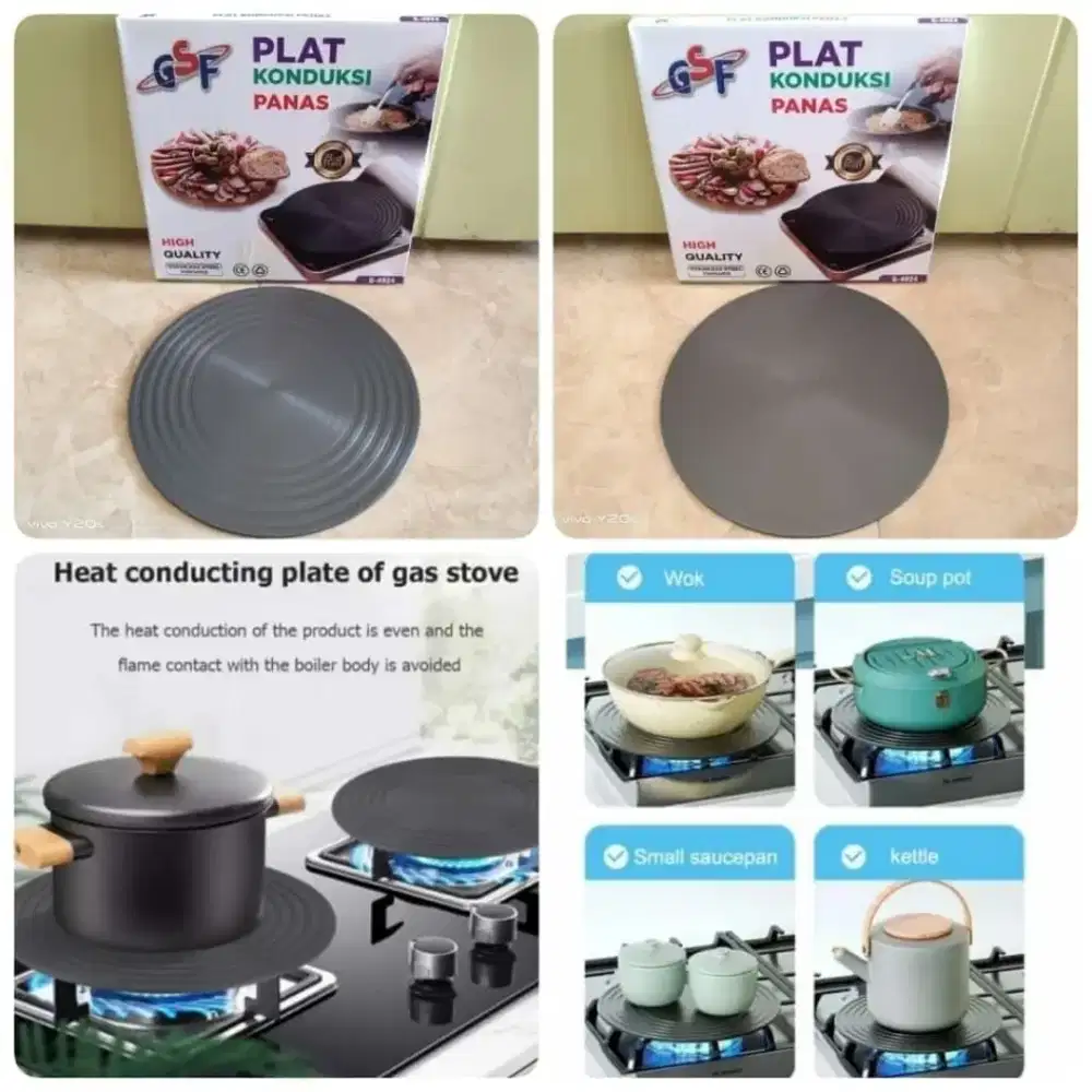 Plat Konduksi Panas Kompor Serbaguna GSF G-4924