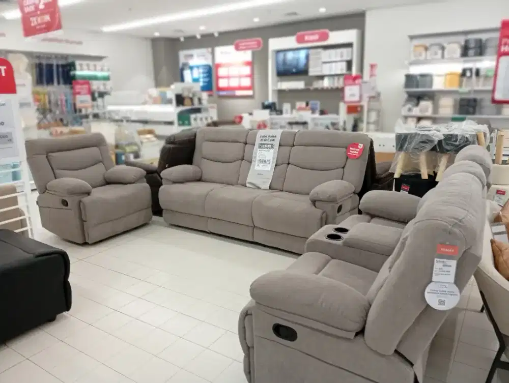 Sofa set reclainer selma