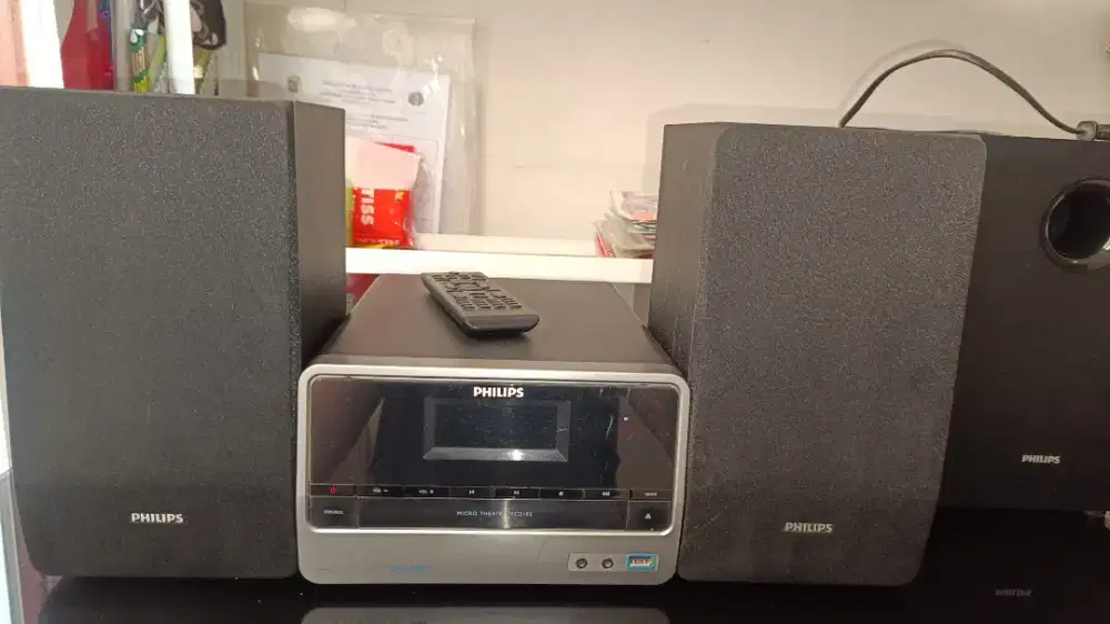 Barang antik mini home teather philips