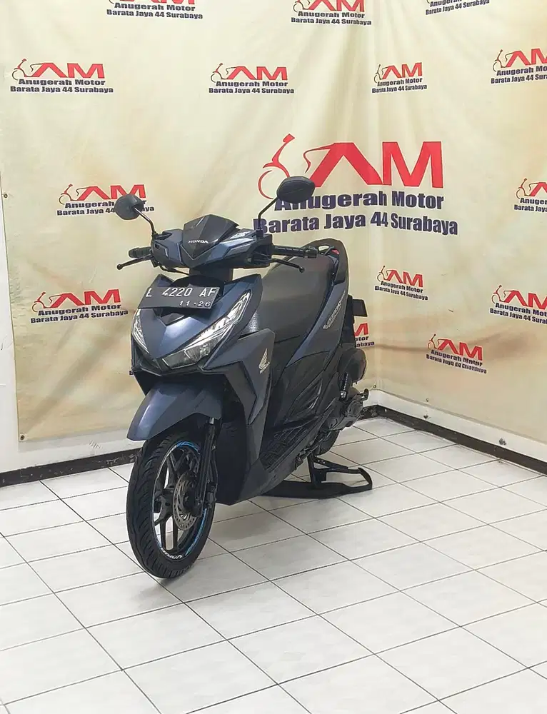 Honda Vario 150 Exl Tahun 2016 biru doff