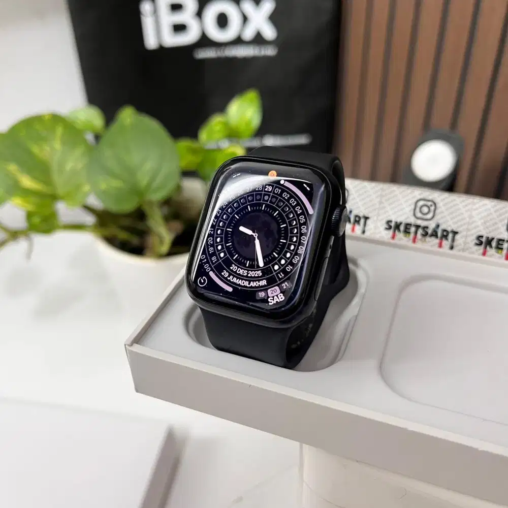 Apple Watch Series 9 41mm Black iBox iwatch Battery Health 100%