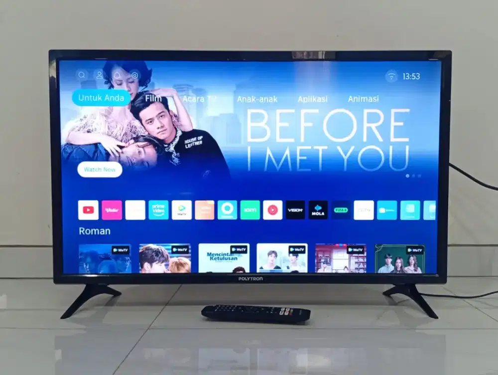 Smart Tv Polytron 32 inch sudah digital Tv murah bandung