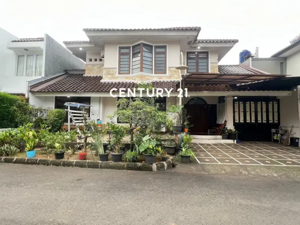 Dijual rumah asri dalam cluster sektor 8 bintaro jaya akses jalan lebar dan dekat akses tol