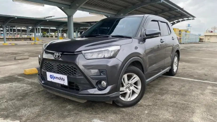 Pajak Panjang TDP 10JT - Toyota Raize 1.2 G Bensin-AT 2021 Abu`