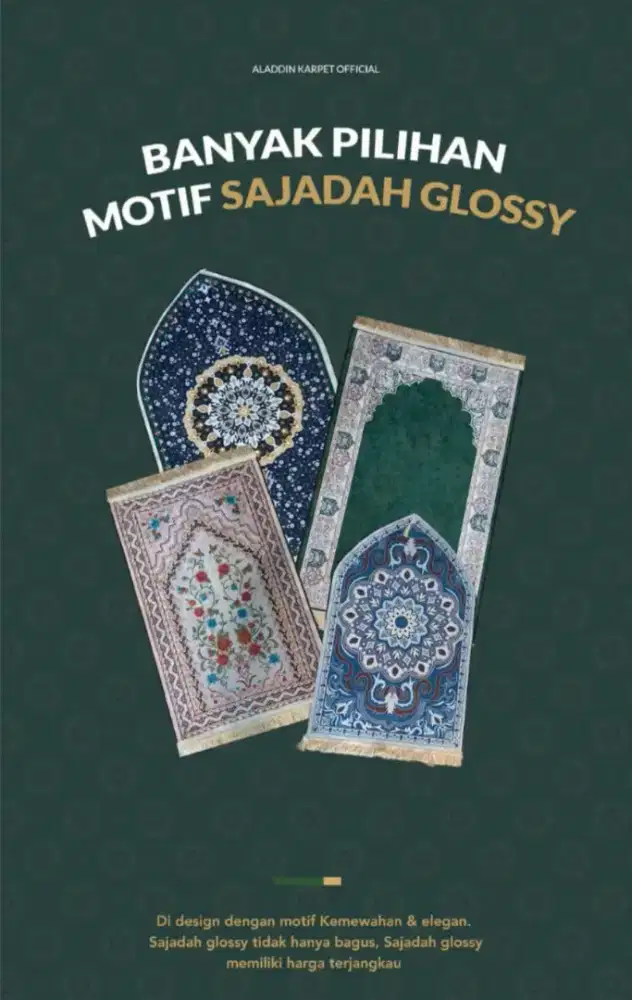 SAJADAH GLOSSY Brebes