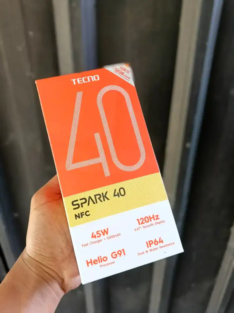 Tecno Spark 40 6/128 Baru