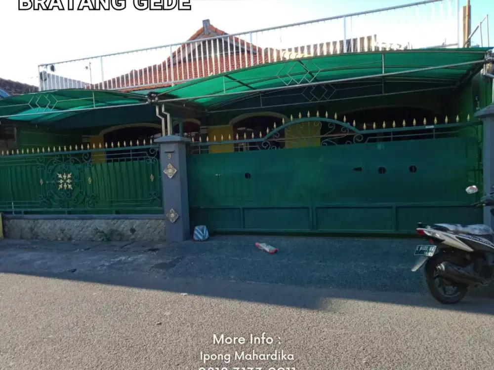 Rumah Surabaya Bratang gede Wonokromo Siap Huni