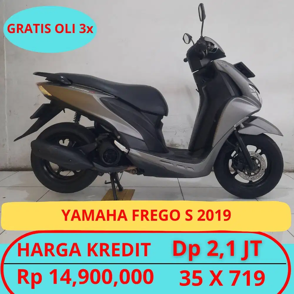 YAMAHA FREGO S 2019 DP HANYA 2,1 JUTA GUYSS