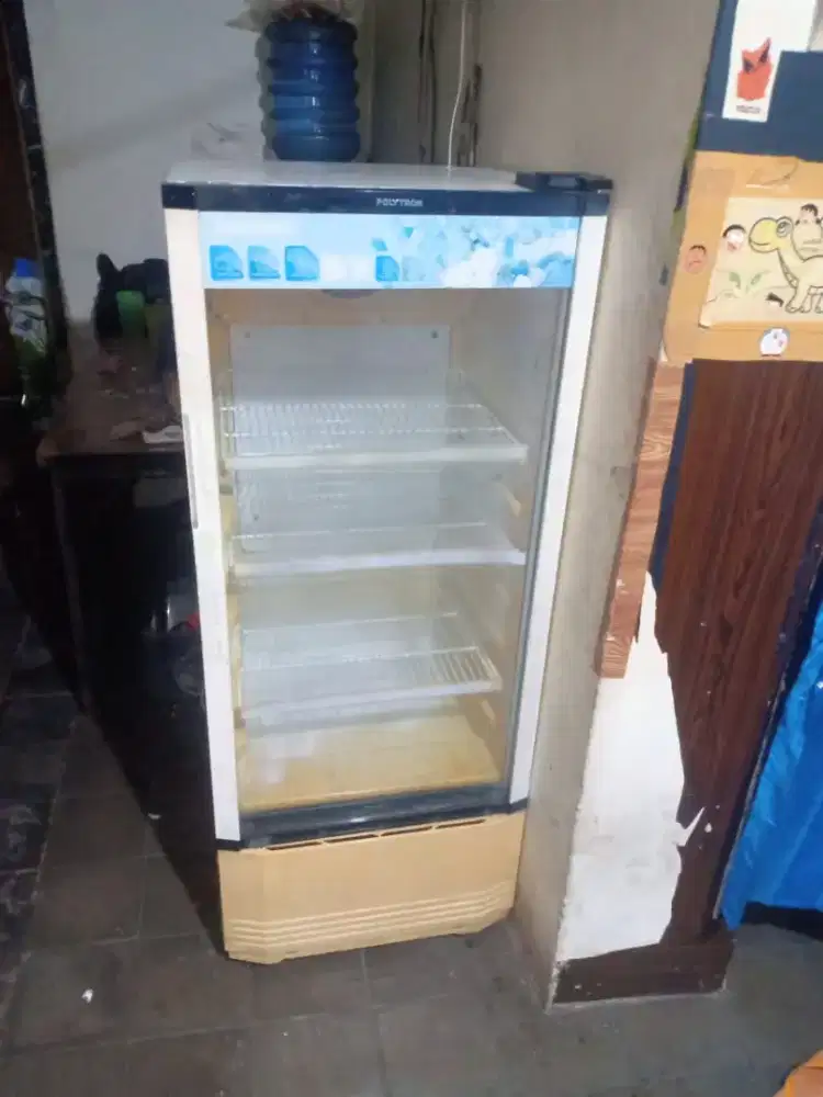 Jual showcase Polytron tiga tahap mesin ori dingin merata bisa diantar