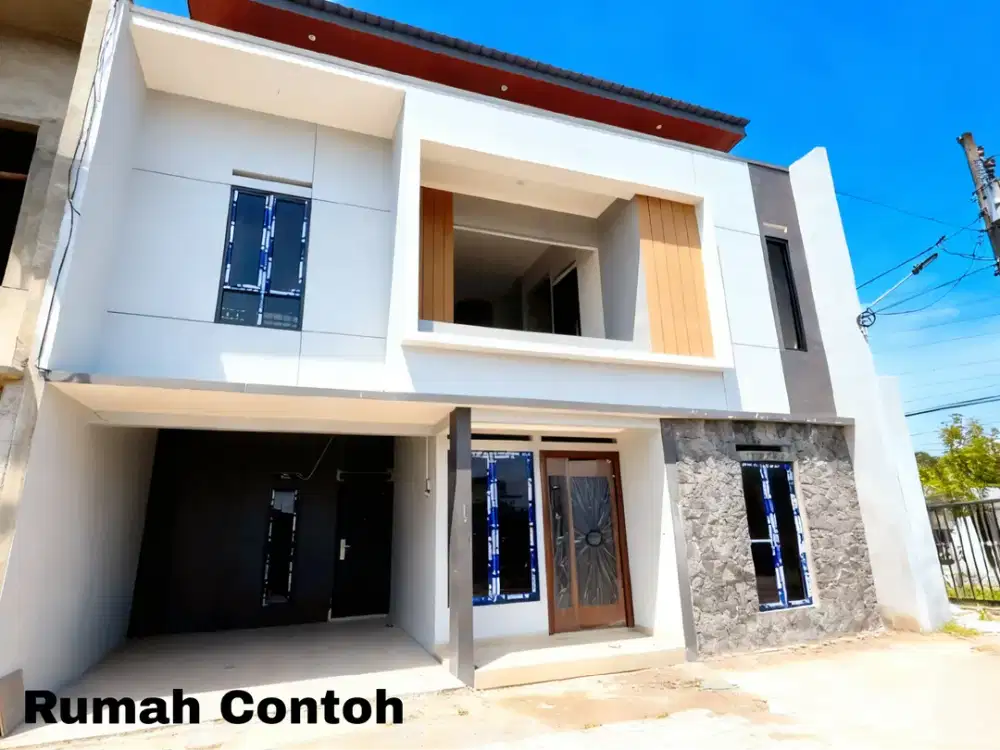 rumah 2lantai cluster dekat kampus Ums di Gumpang 500jutaan