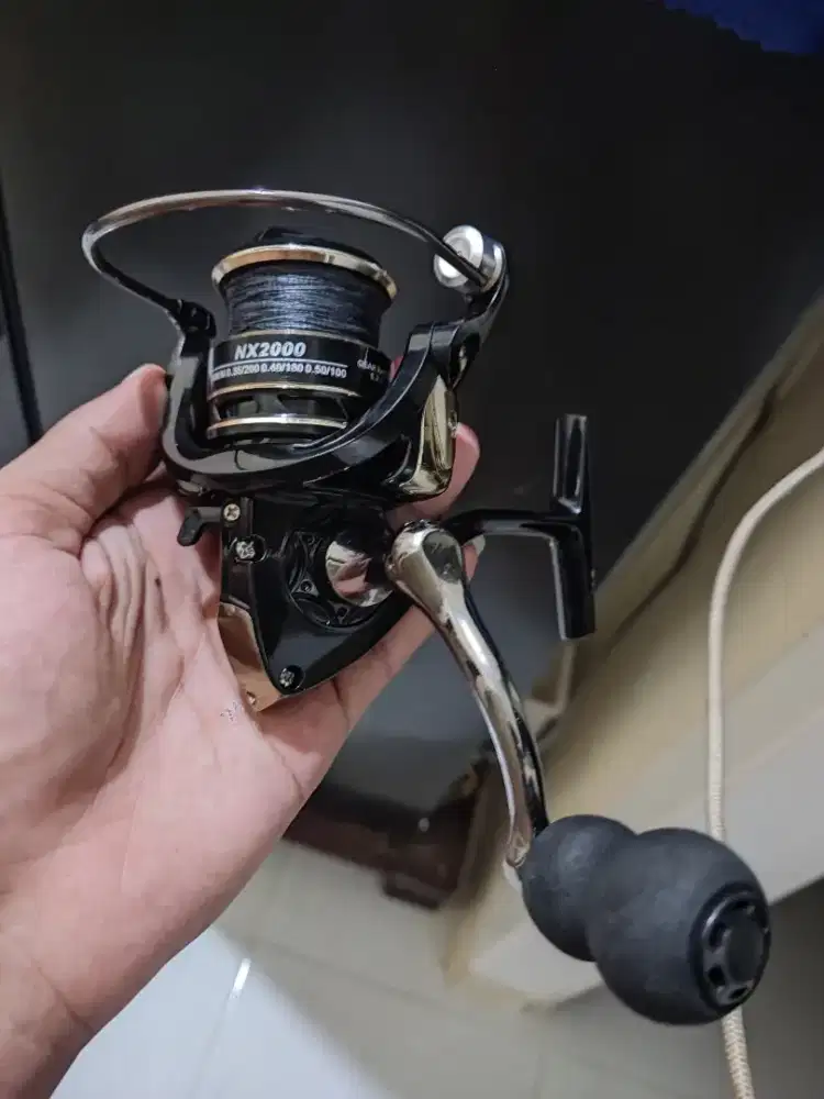 Katrol pancing Reel NX 2000 + PE Besi Smooth