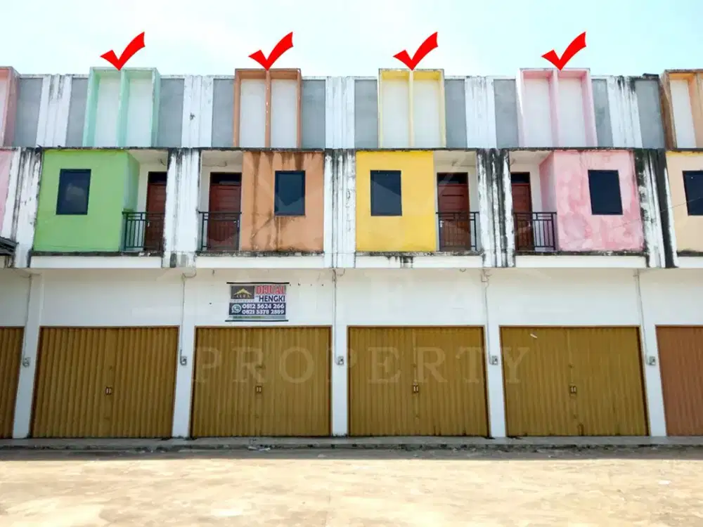 Jual Ruko Full Keramik Siap Pakai Strategis