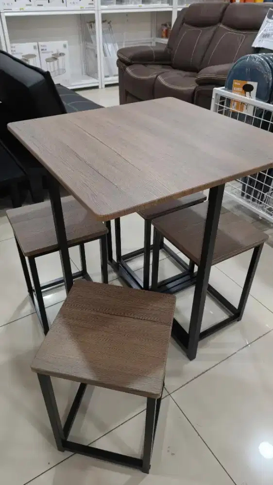JUAL MURAH SET MEJA MAKAN 4 KURSI