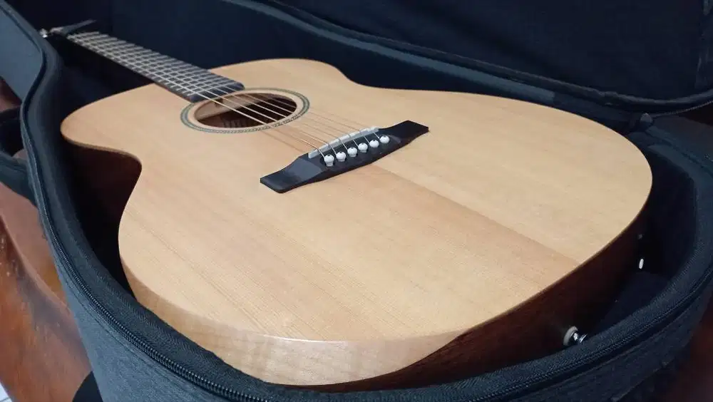 Gitar Akustik CORT Model Luce F Bevel Cut OP