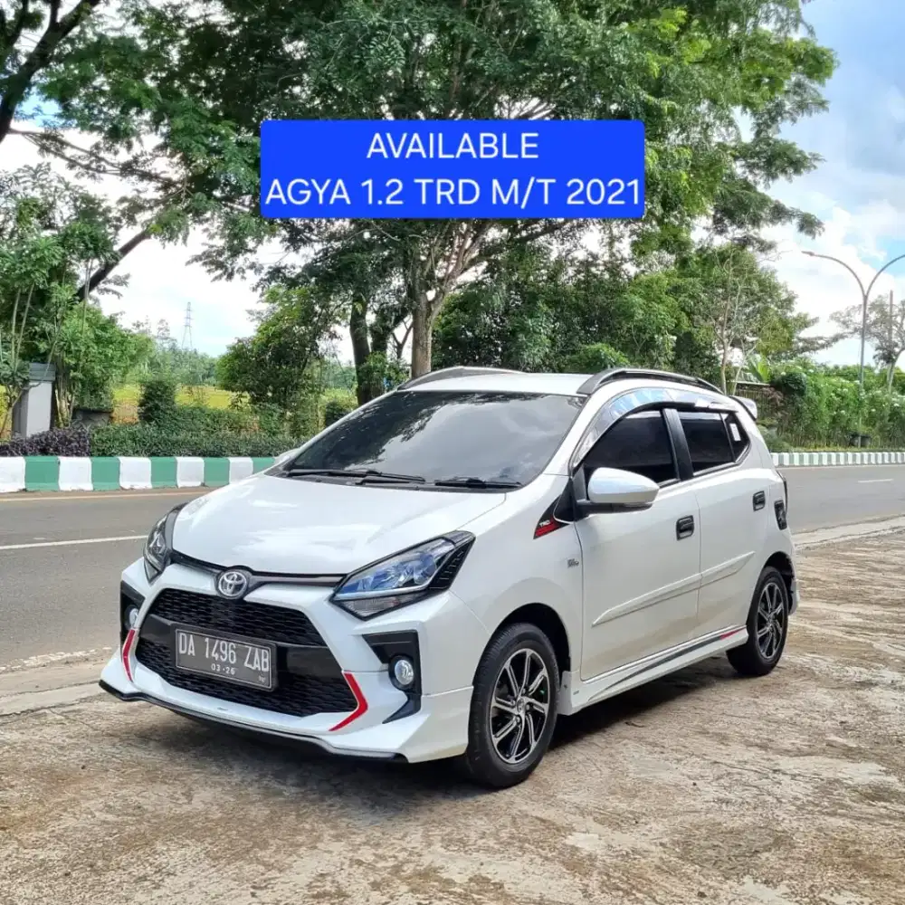 Toyota agya 1.2 TRD M/T 2021