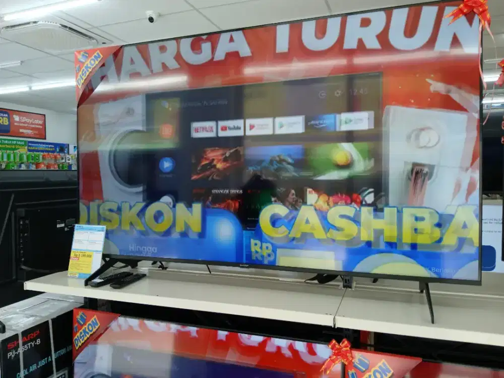 Promo cicilan tv sharp 65inch