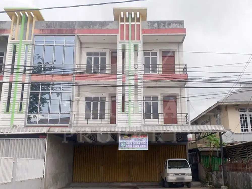 Jual Sewa Ruko 2 Unit Hadap Timur Siap Pakai