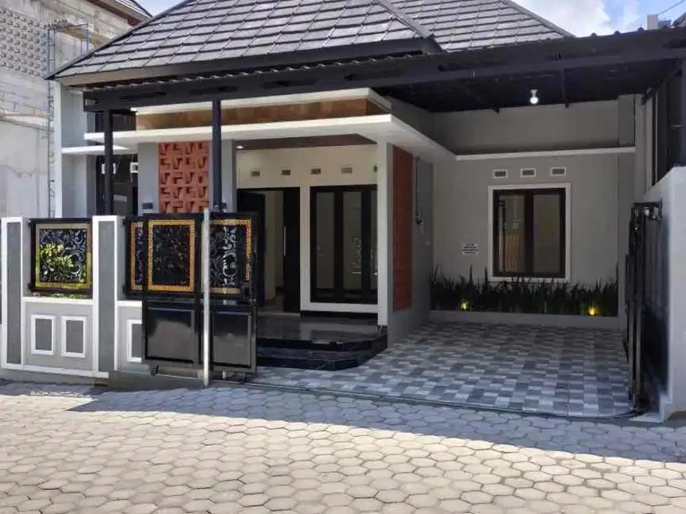 Dijual Rumah Baru Limasan Dalam Cluster Utara Stadion