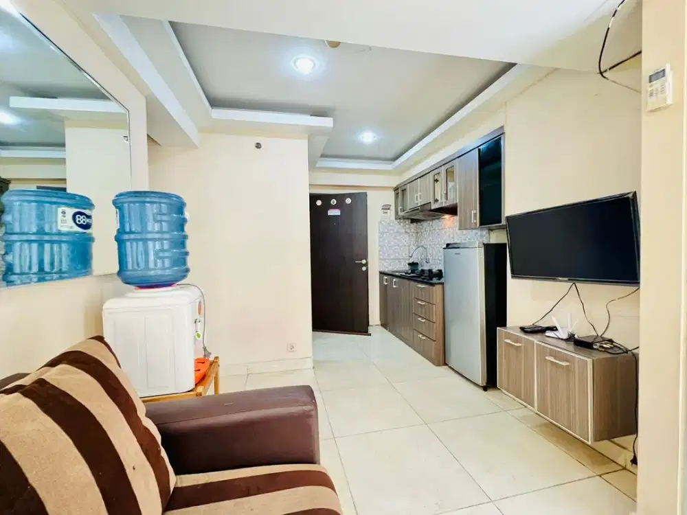 Ready siap huni apartemen cantik buat liburanmu di bandung