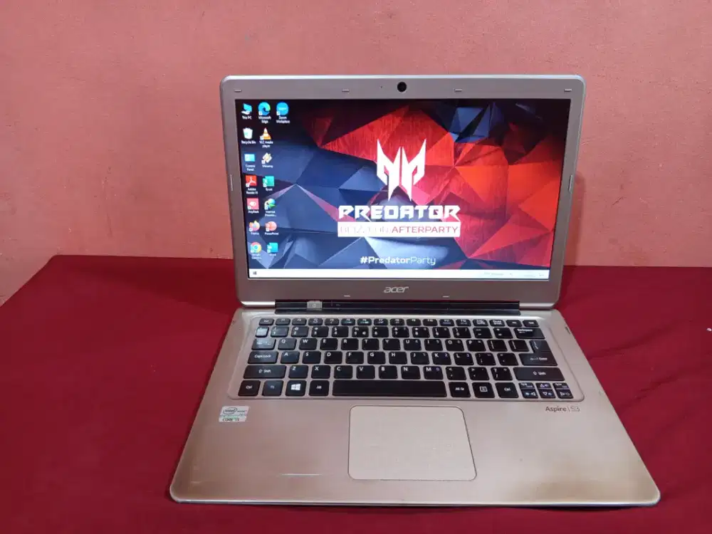 Laptop Acer Ultrabook S3 Core I5-3337U Ram 4 HDD 1 TB Second Normal