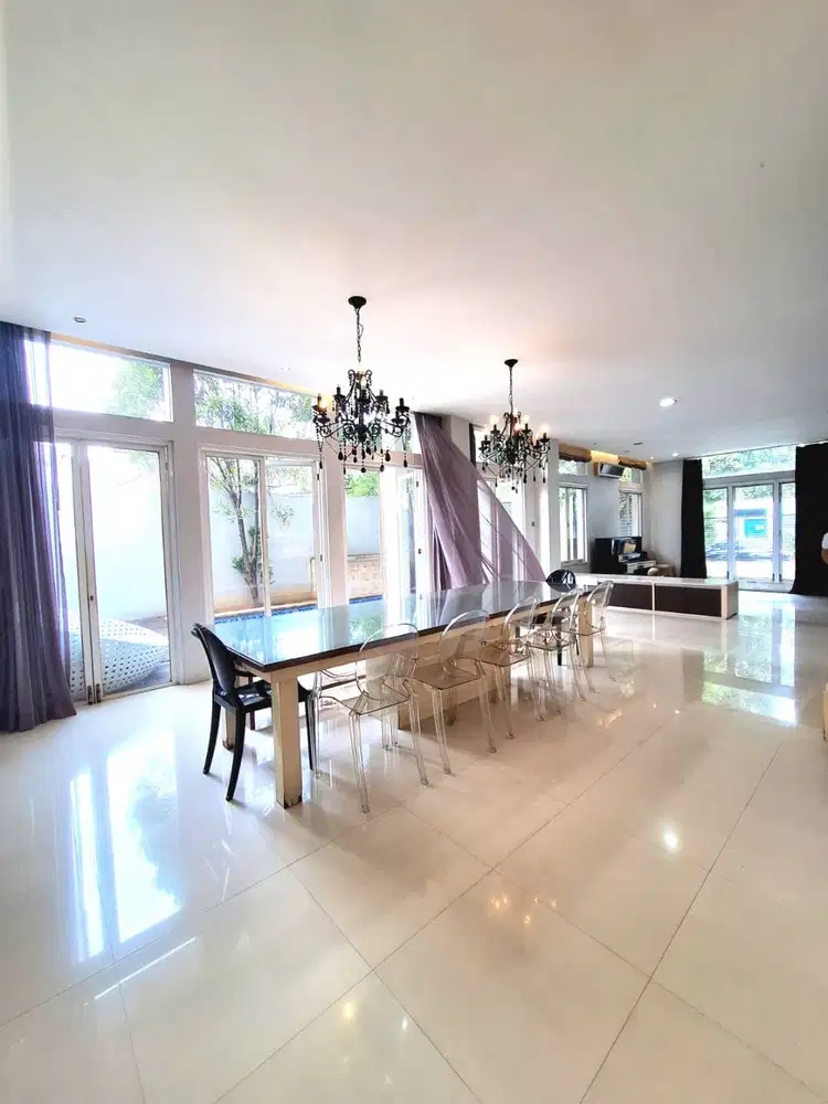 Rumah Dgn Swimming Pool di Pondok Indah Jaksel Fm-14567
