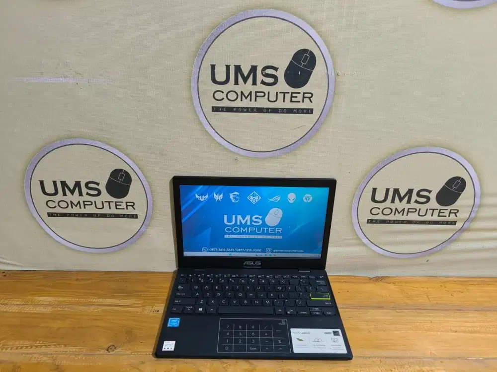 ASUS E210M INTEL N4020 RAM 4GB SSD 256GB NORMAL SEGEL