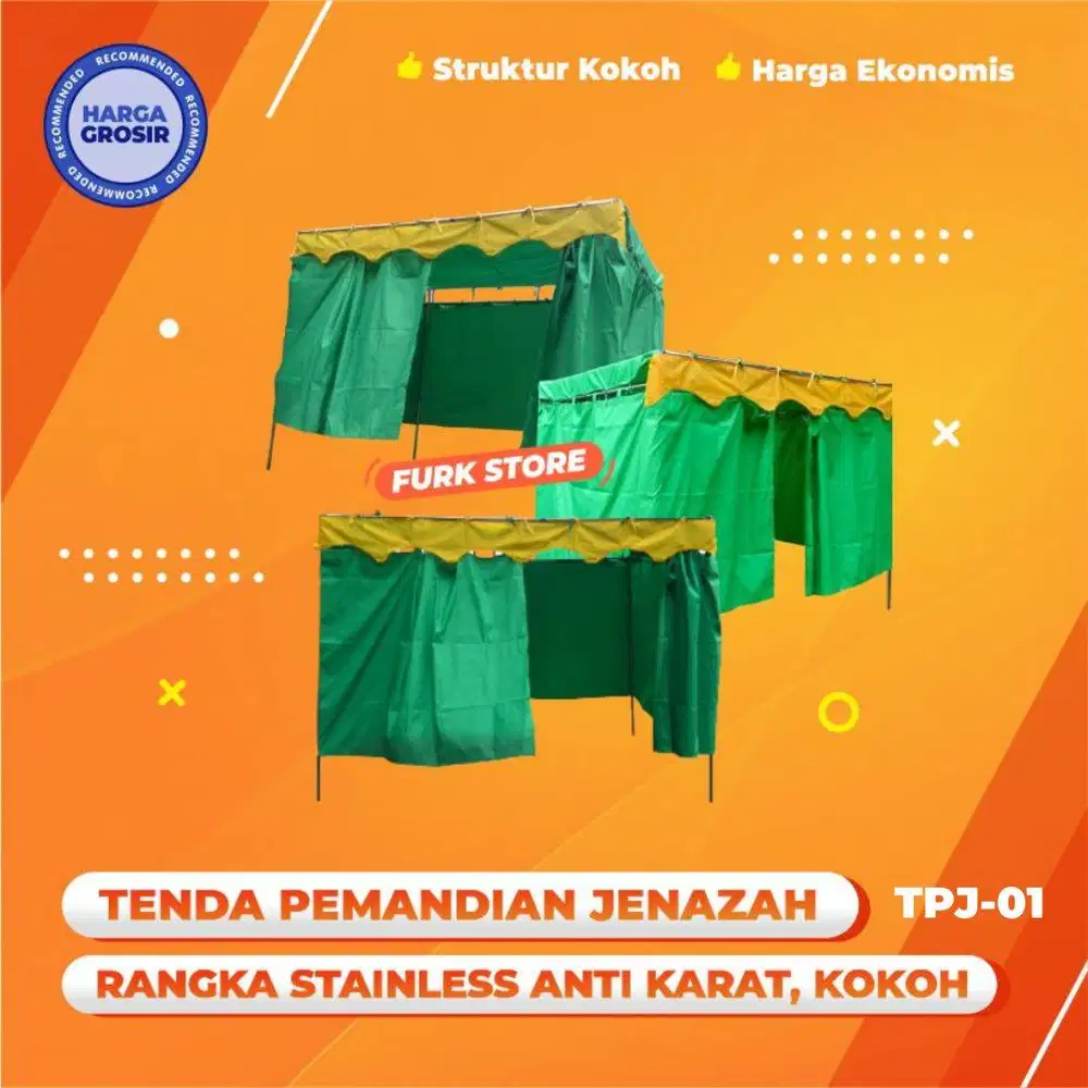 Tenda Pemandian Jenazah Tipe TPJ01 - Tenda Perawatan Jenazah | Tenda
