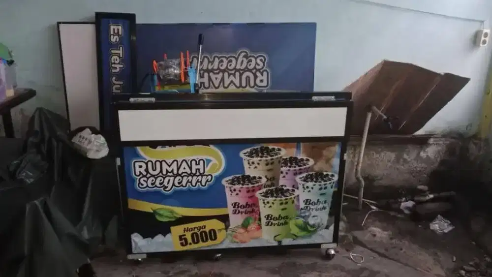 Rombong portable bekas