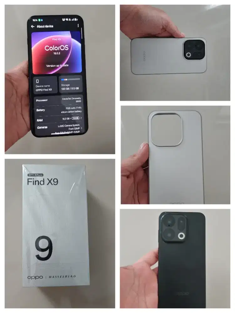 Oppo Find X9 black super like new