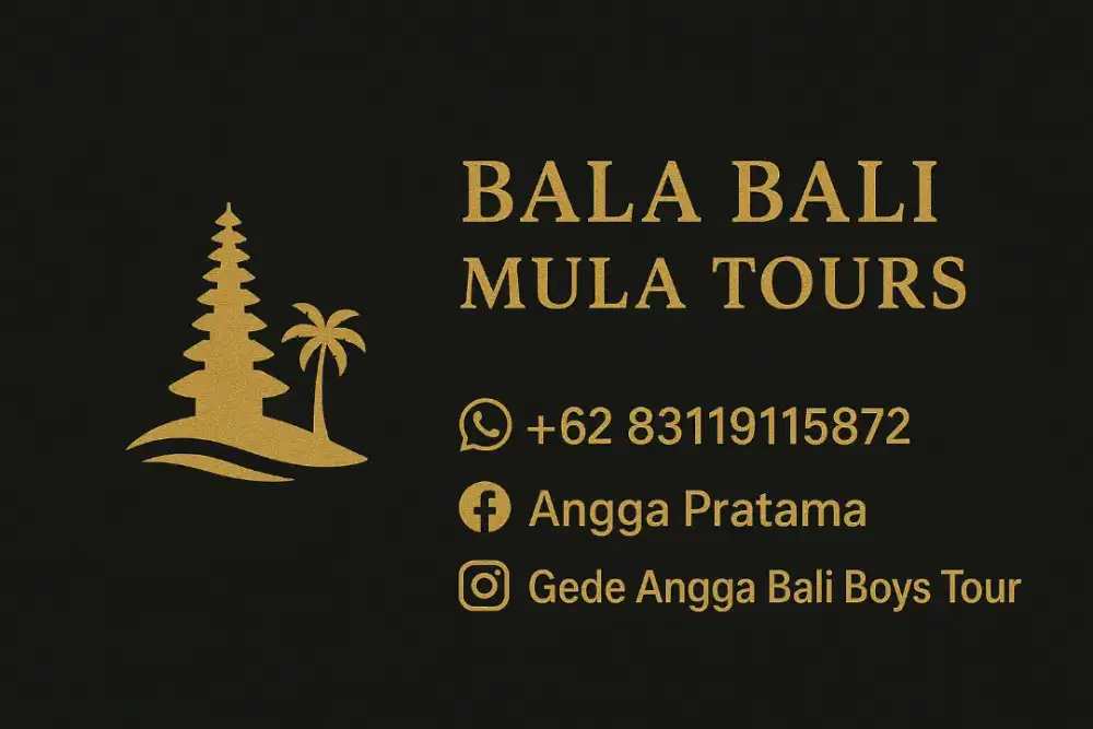 Tour and travel in Bali