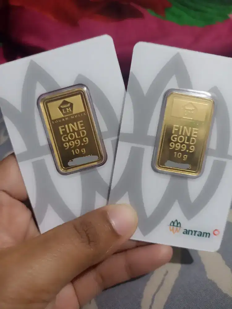 ANTAM 10 GRAM 2025 (Mulus Lengkap)